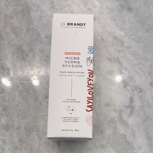 Dr. Brandt Microdermabrasion Face Exfoliator - White